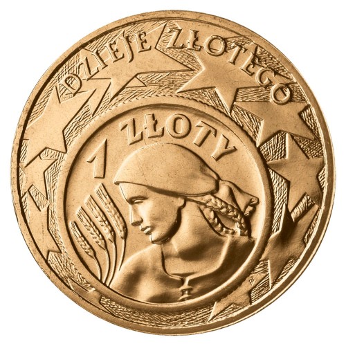 Polska: moneta ze stopu Nordic Gold: 2 zł / Dzieje złotego.        Sklep Numizmatyczny, Warszawa ul. Króla Maciusia 12.               www.sklepnumizmatyczny.eu 