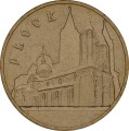 Polska: moneta ze stopu Nordic Gold: 2 zł / 2007 r. -  Historyczne Miasta w Polsce:Płock – woj. mazowieckie. Sklep Numizmatyczny, Warszawa ul. Króla Maciusia 12.   www.sklepnumizmatyczny.eu