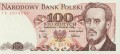 Banknot 100 zł / 1988 rok - Ludwik Waryński. Sklep Numizmatyczny, Warszawa ul. Króla Maciusia 12. www.sklepnumizmatyczny.eu 