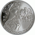 Moneta srebrna 10 zł / 2004 – Igrzyska XXVIII Olimpiady – Ateny 2004.    Sklep Numizmatyczny, Warszawa ul. Króla Maciusia 12.   www.sklepnumizmatyczny.eu 