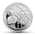 POLSKA: srebrna moneta kolekcjonerska 5 zł / 2016 r. - Polskie Kluby Piłkarskie – Legia Warszawa.  Sklep Numizmatyczny, Warszawa ul. Króla Maciusia 12.    www.sklepnumizmatyczny.eu