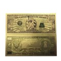 USA: Banknot złocony i kolorowany: 1.000.000 $ (1 MILION dolarów).  Warszawa ,  Sklep Numizmatyczny: www.sklepnumizmatyczny.eu