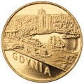 Polska: moneta ze stopu Nordic Gold:  2 zł / 2011 r. - Miasta w Polsce – Gdynia. Sklep Numizmatyczny, Warszawa ul. Króla Maciusia 12. www.sklepnumizmatyczny.eu 