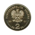 Polska: moneta ze stopu Nordic Gold: 2 zł / 2001 r. - XII Międzynarodowy Konkurs im. Henryka Wieniawskiego.   Sklep Numizmatyczny, Warszawa ul. Króla Maciusia 12.    www.sklepnumizmatyczny.eu 
