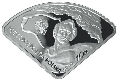 Polska: srebrna moneta kolekcjonerska:  10 zł / 2005 r. - Światowa Wystawa EXPO 2005 Japonia.        Sklep Numizmatyczny,  Warszawa ul. Króla Maciusia 12.    www.sklepnumizmatyczny.eu 