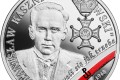 POLSKA: srebrna moneta kolekcjonerska z tampondrukiem 10 zł / 2019 r. - Wyklęci przez komunistów żołnierze niezłomni - Stanisław Kasznica „Wąsowski”.    Sklep Numizmatyczny, Warszawa ul. Króla Maciusia 12.    www.sklepnumizmatyczny.eu