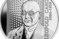 POLSKA: srebrna moneta kolekcjonerska: 10 zł / 2020 r. - Wielcy polscy ekonomiści – Leopold Caro.    Sklep Numizmatyczny,  Warszawa ul. Króla Maciusia 12.    www.sklepnumizmatyczny.eu