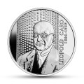 POLSKA: srebrna moneta kolekcjonerska: 10 zł / 2020 r. - Wielcy polscy ekonomiści – Leopold Caro.    Sklep Numizmatyczny,  Warszawa ul. Króla Maciusia 12.    www.sklepnumizmatyczny.eu