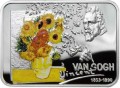 Wyspa Niue: srebrna moneta kolekcjonerska z cyrkoniami, z serii Malarze Świata - 1 dolar / 2007  - Vincent Van Gogh.   Sklep Numizmatyczny, Warszawa ul. Króla Maciusia 12.  www.sklepnumizmatyczny.eu