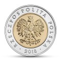 POLSKA: moneta  5 zł / 2018 r. z serii Odkryj Polskę - 100-lecie odzyskania przez Polskę niepodległości .   Sklep Numizmatyczny, Warszawa ul. Króla Maciusia 12. www.sklepnumizmatyczny.eu