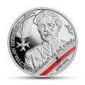 POLSKA: srebrna moneta kolekcjonerska 10 zł / 2020 r. - Wyklęci przez komunistów żołnierze niezłomni - Mieczysław Dziemieszkiewicz „Rój”.    Sklep Numizmatyczny, Warszawa ul. Króla Maciusia 12.    www.sklepnumizmatyczny.eu