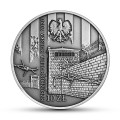 POLSKA: srebrna moneta kolekcjonerska: 10 zł / 2020 r. - Ofiarom obozu KL Warschau.    Sklep Numizmatyczny,  Warszawa ul. Króla Maciusia 12.    www.sklepnumizmatyczny.eu