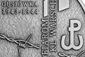 POLSKA: srebrna moneta kolekcjonerska: 10 zł / 2020 r. - Ofiarom obozu KL Warschau.    Sklep Numizmatyczny,  Warszawa ul. Króla Maciusia 12.    www.sklepnumizmatyczny.eu