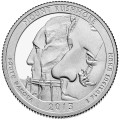 USA: moneta obiegowa z serii ćwierćdolarówek:  Parki Narodowe / Quarter - 25 centów / 2013 r. - Mount Rushmore.  Sklep Numizmatyczny, Warszawa ul. Króla Maciusia 12.  www.sklepnumizmatyczny.eu