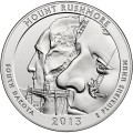 USA: moneta obiegowa z serii ćwierćdolarówek:  Parki Narodowe / Quarter - 25 centów / 2013 r. - Mount Rushmore.  Sklep Numizmatyczny, Warszawa ul. Króla Maciusia 12.  www.sklepnumizmatyczny.eu