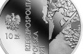 POLSKA: srebrna moneta kolekcjonerska: 10 zł / 2021 r. - 100-lecie powstania Związku Ochotniczych Straży Pożarnych RP.    Sklep Numizmatyczny,  Warszawa ul. Króla Maciusia 12.    www.sklepnumizmatyczny.eu