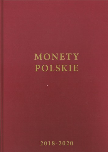 Klaser rocznikowy Fischera na polskie monety obiegowe od 1 grosza do 5 złotych z lat 2018-2020.  Warszawa,  Sklep Numizmatyczny:  www.sklepnumizmatyczny.eu