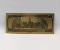 USA: Banknot złocony: 100 $ - sto dolarów (2).  Sklep Numizmatyczny, Warszawa ul. Króla Maciusia 12.  www.sklepnumizmatyczany.eu
