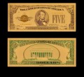 USA: Banknot złocony: 5 $ - pięć dolarów /1928.  Sklep Numizmatyczny, Warszawa ul. Króla Maciusia 12.  www.sklepnumizmatyczny.eu