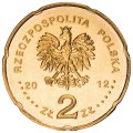Polska: moneta ze stopu Nordic Gold:   2 zł / 2012 r. - 50-lecie Programu 3 Polskiego Radia. Sklep Numizmatyczny, Warszawa ul. Króla Maciusia 12. www.sklepnumizmatyczny.eu 