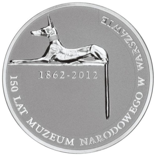 Polska: srebrna moneta kolekcjonerska:  10 zł / 2012 r. - 150 lat Muzeum Narodowego w Warszawie.        Sklep Numizmatyczny, Warszawa ul. Króla Maciusia 12.    www.sklepnumizmatyczny.eu 