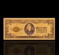 USA: Banknot złocony: 20 $ - dwadzieścia dolarów /1928.  Sklep Numizmatyczny, Warszawa ul. Króla Maciusia 12.  www.sklepnumizmatyczny.eu