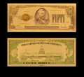 USA: Banknot złocony: 50 $ - pięćdziesiąt dolarów /1928.  Sklep Numizmatyczny, Warszawa ul. Króla Maciusia 12.  www.sklepnumizmatyczny.eu