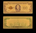 USA: Banknot złocony: 100 $ - sto dolarów /1928.  Sklep Numizmatyczny, Warszawa ul. Króla Maciusia 12.  www.sklepnumizmatyczny.eu