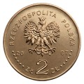 Polska: moneta ze stopu Nordic Gold: 2 zł / 2007 r. - 750-lecie lokacji Krakowa.        Sklep Numizmatyczny, Warszawa ul. Króla Maciusia 12.               www.sklepnumizmatyczny.eu 