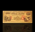 USA: Banknot złocony: 10 $ - dziesięć dolarów /1875.  Sklep Numizmatyczny, Warszawa ul. Króla Maciusia 12.  www.sklepnumizmatyczny.eu