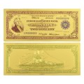 USA: Banknot złocony: 2 $ - dwa dolary /1918.  Sklep Numizmatyczny, Warszawa ul. Króla Maciusia 12.  www.sklepnumizmatyczny.eu