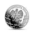 POLSKA: srebrna moneta kolekcjonerska 10 zł / 2022 r. - Wyklęci przez komunistów żołnierze niezłomni - Zdzisław Broński „Uskok”.    Sklep Numizmatyczny, Warszawa ul. Króla Maciusia 12.    www.sklepnumizmatyczny.eu