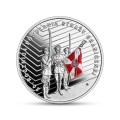 POLSKA: srebrna moneta kolekcjonerska 10 zł / 2022 r. - 30. rocznica powołania Straży Granicznej.    Sklep Numizmatyczny, Warszawa ul. Króla Maciusia 12.    www.sklepnumizmatyczny.eu