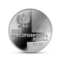 POLSKA: srebrna moneta kolekcjonerska: 10 zł / 2022 r. - Wielcy polscy ekonomiści – Leon Biegeleisen.    Sklep Numizmatyczny,  Warszawa ul. Króla Maciusia 12.    www.sklepnumizmatyczny.eu