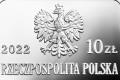 POLSKA: srebrna moneta kolekcjonerska: 10 zł / 2022 r. - 90. rocznica powstania Znaku Rodła.    Sklep Numizmatyczny,  Warszawa ul. Króla Maciusia 12.    www.sklepnumizmatyczny.eu