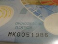 Banknot kolekcjonerski 20 zł / 2023 r. - Mikołaj Kopernik - 550 rocznica urodzin.  Sklep Numizmatyczny,   Warszawa,   ul. Króla Maciusia 12.   www.sklepnumizmatyczny.eu
