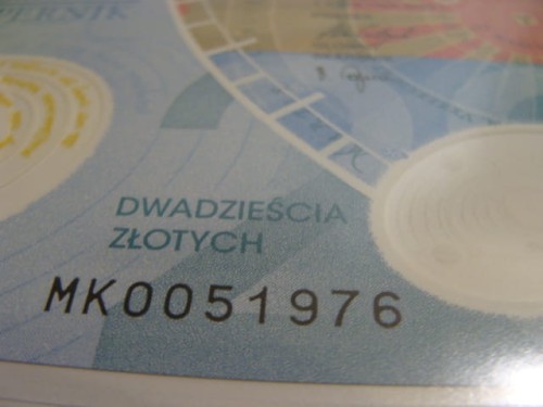 Banknot kolekcjonerski 20 zł / 2023 r. - Mikołaj Kopernik - 550 rocznica urodzin.  Sklep Numizmatyczny,   Warszawa,   ul. Króla Maciusia 12.   www.sklepnumizmatyczny.eu