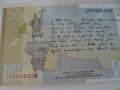 Banknot kolekcjonerski 20 zł / 2009 r. - Juliusz Słowacki - 200. rocznica urodzin.  Sklep Numizmatyczny,   Warszawa,   ul. Króla Maciusia 12.   www.sklepnumizmatyczny.eu