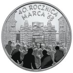 10 zł / 2008 r. -  40. rocznica Marca ’68