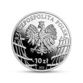 POLSKA: srebrna moneta kolekcjonerska 10 zł / 2023 r. - Wyklęci przez komunistów żołnierze niezłomni - Józef Kuraś „Ogień”.    Sklep Numizmatyczny, Warszawa ul. Króla Maciusia 12.    www.sklepnumizmatyczny.eu