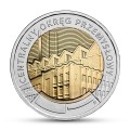 POLSKA: moneta  5 zł / 2017 r. z serii Odkryj Polskę - Centralny Okręg Przemysłowy.   Sklep Numizmatyczny, Warszawa ul. Króla Maciusia 12. www.sklepnumizmatyczny.eu 