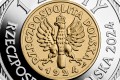 POLSKA: srebrna moneta kolekcjonerska w kształcie klipy: 1 zł / 2024 r. - 100. rocznica wprowadzenia złotego do obiegu.     Warszawa,  Sklep Numizmatyczny,    
www.sklepnumizmatyczny.eu