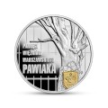 POLSKA: srebrna moneta kolekcjonerska  10 zł / 2024 r. - 
Pamięci więźniów warszawskiego Pawiaka.    
Warszawa,  Sklep Numizmatyczny:    
www.sklepnumizmatyczny.eu