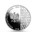 POLSKA: srebrna moneta kolekcjonerska  10 zł / 2024 r. - 
Ofiarom obozu koncentracyjnego Stutthof.    
Warszawa,  Sklep Numizmatyczny:    
www.sklepnumizmatyczny.eu