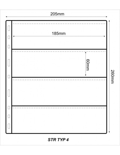 Strona na banknoty typu "IV" - posiada cztery kieszenie. Warszawa, Sklep Numizmatyczny: 
www.sklepnumizmatyczny.eu