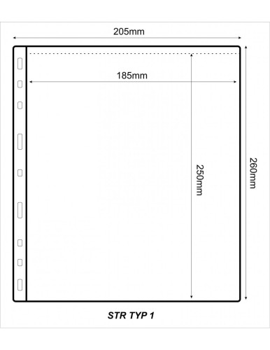 Strona na banknoty typu "I" - posiada jedną dużą kieszeń.  Warszawa, Sklep Numizmatyczny: 
www.sklepnumizmatyczny.eu