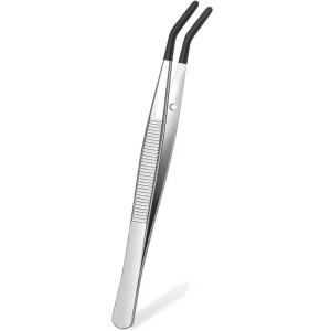 Łamana pęseta do znaczków, banknotów  - 156 mm 