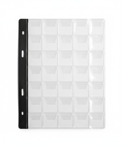 Strona na monety typu "35" - posiada 35 okienek / kieszonek. Warszawa, Sklep Numizmatyczny:     www.sklepnumizmatyczny.eu