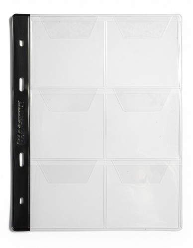 Strona na monety typu "6" - posiada 6 okienek / kieszonek. Warszawa, Sklep Numizmatyczny:     www.sklepnumizmatyczny.eu