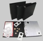 Klaser / album na 120 monet w holderach